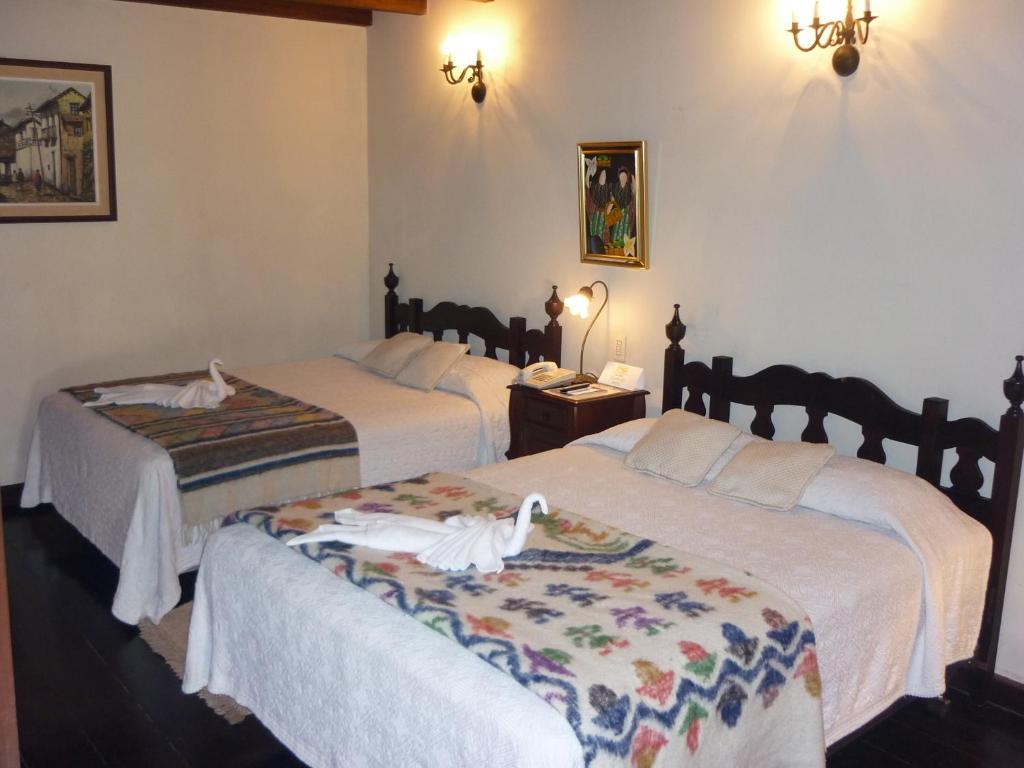 אנטיגואה גואטמלה Hotel Casa Noble חדר תמונה
